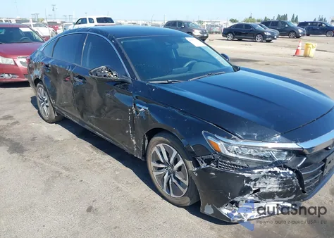 2021 Honda Accord Hybrid из США, поврежденный, VIN 1HGCV3F13MA017621